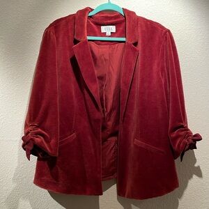 Elle Suede Jacket/Blazer